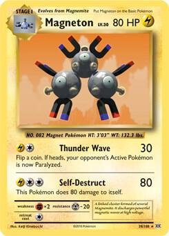 Magneton 38/108 (XY Evolutions) 038/108 Normal Deck Exclusives