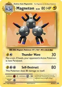 Magneton | 38/108 | Reverse Holofoil | XY - Evolutions
