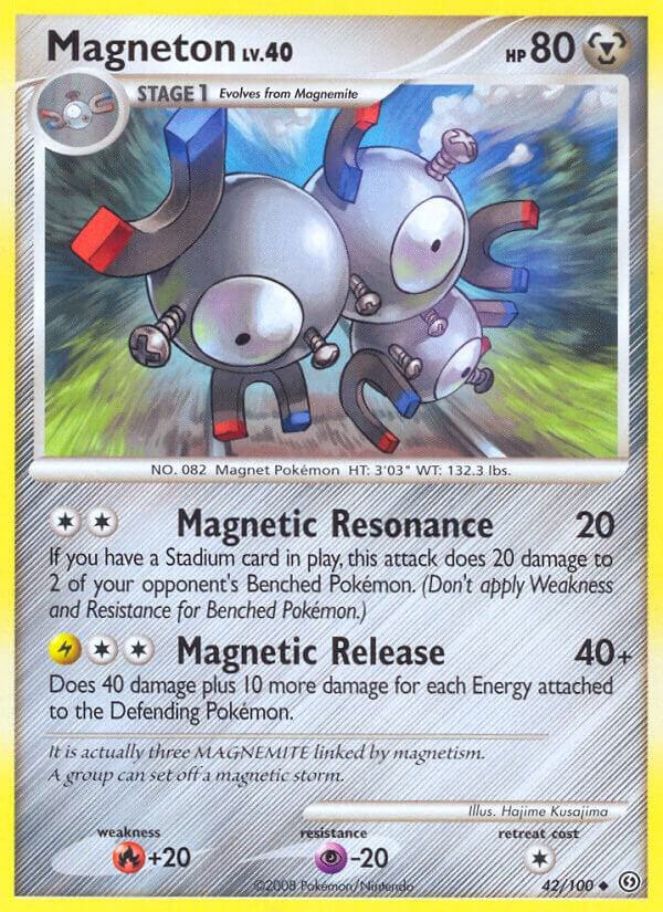 Magneton (42) 42/100 Reverse Holofoil Stormfront Magneton (42) 42/100 Reverse Holofoil Stormfront