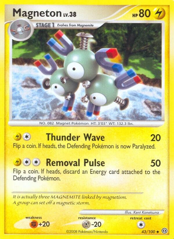 Magneton (43) 43/100 Reverse Holofoil Stormfront Magneton (43) 43/100 Reverse Holofoil Stormfront