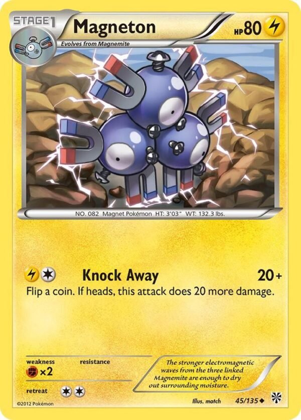 Magneton (45) 45/135 Reverse Holofoil Plasma Storm
