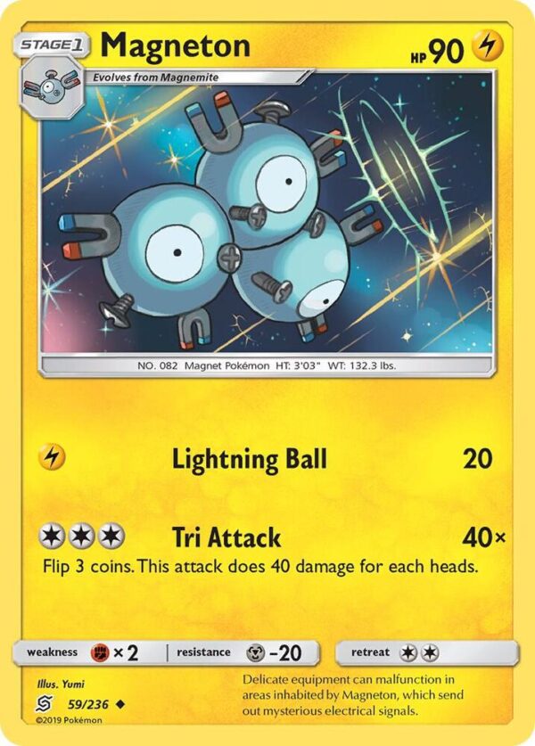 Magneton 59/236 Reverse Holofoil SM – Unified Minds