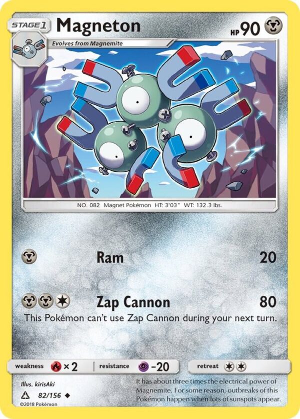 Magneton 82/156 Reverse Holofoil SM – Ultra Prism