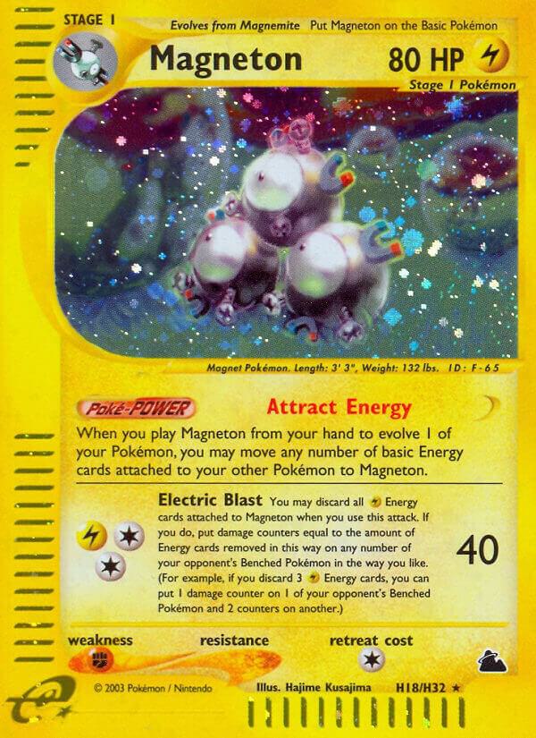 Magneton (H18) H18/H32 Holofoil Skyridge Magneton (H18) H18/H32 Holofoil Skyridge