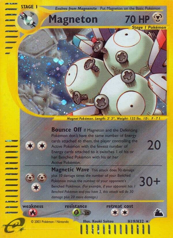 Magneton (H19) H19/H32 Holofoil Skyridge