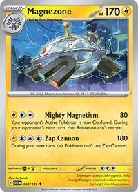 Magnezone | 060/191 | Reverse Holofoil | SV08: Surging Sparks Magnezone | 060/191 | Reverse Holofoil | SV08: Surging Sparks