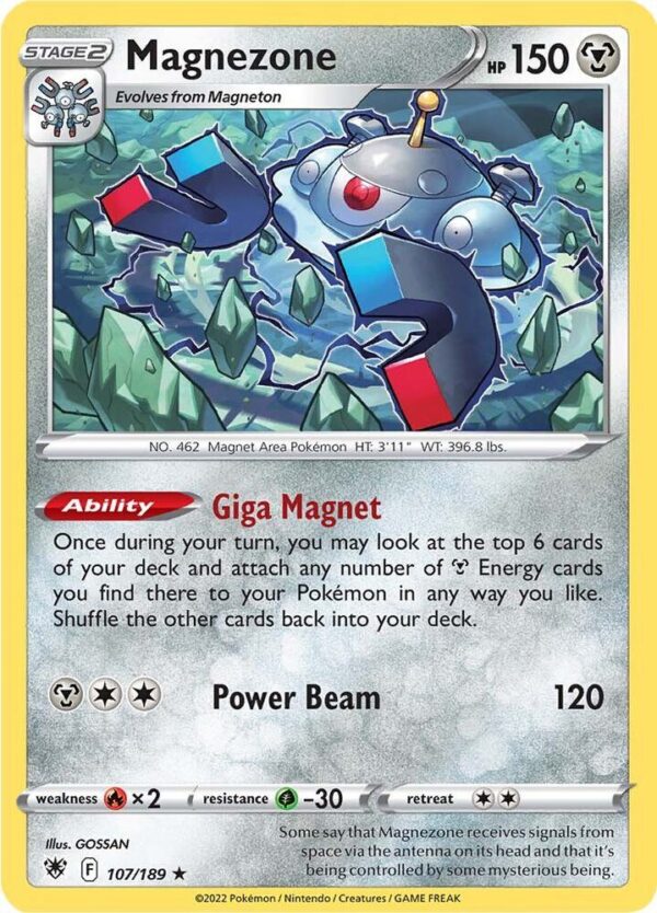 Magnezone 107/189 Holofoil SWSH10: Astral Radiance