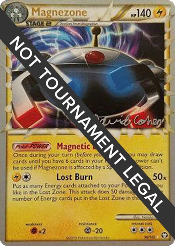 Magnezone 2011 (David Cohen) 96/102 Normal World Championship Decks Magnezone 2011 (David Cohen) 96/102 Normal World Championship Decks