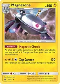 Magnezone | 36/131 | Reverse Holofoil | SM - Forbidden Light Magnezone | 36/131 | Reverse Holofoil | SM - Forbidden Light
