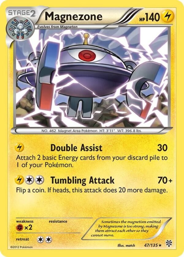 Magnezone 47/135 Normal Plasma Storm Magnezone 47/135 Normal Plasma Storm