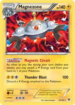 Magnezone 54/162 (XY BREAKthrough) 054/162 Normal Deck Exclusives