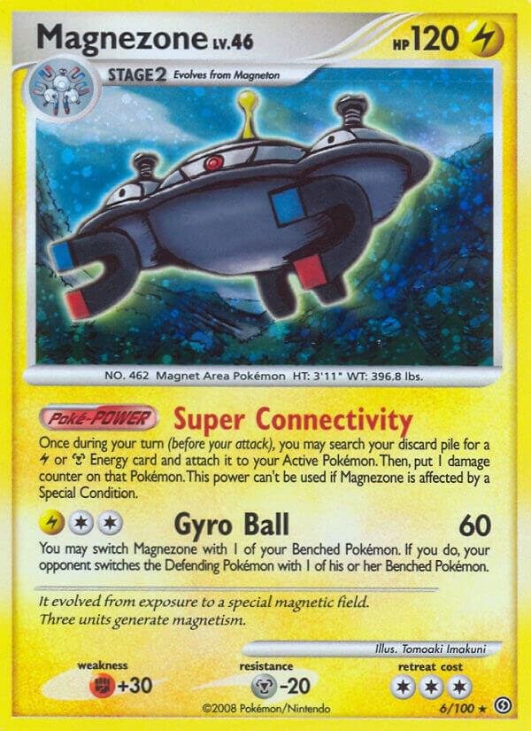 Magnezone (6) 6/100 Reverse Holofoil Stormfront
