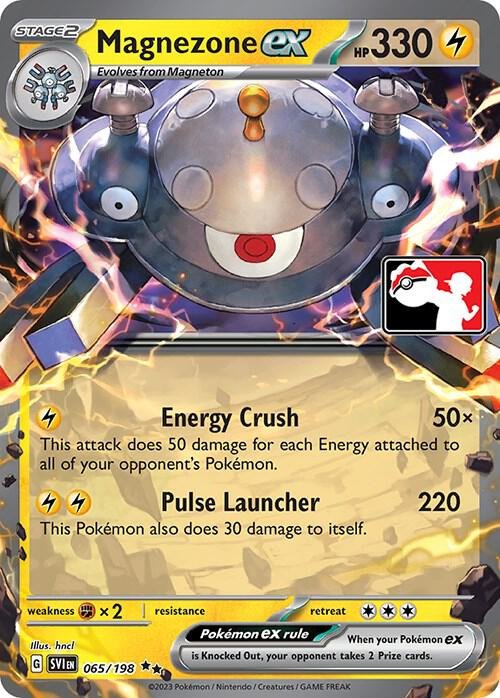 Magnezone ex 065/198 Holofoil Prize Pack Series Cards