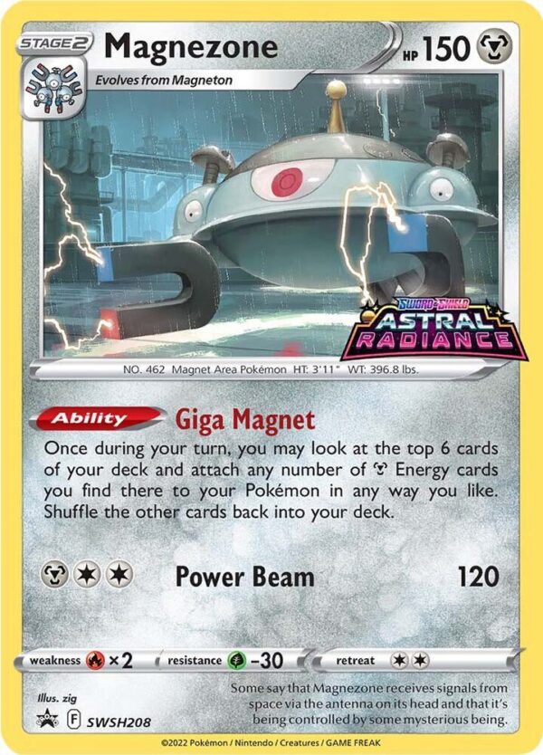 Magnezone SWSH208 Holofoil SWSH: Sword & Shield Promo Cards