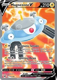 Magnezone V (Full Art) | 175/196 | Holofoil | SWSH11: Lost Origin