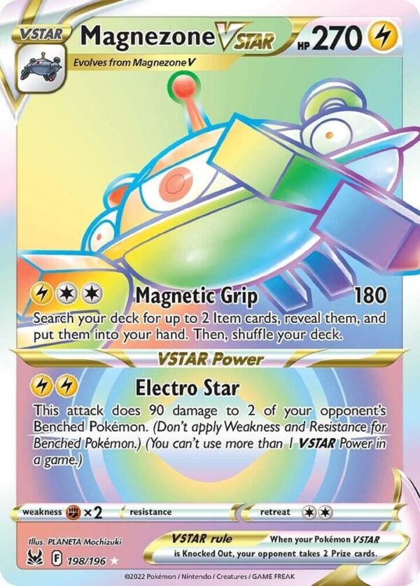Magnezone VSTAR (Secret) 198/196 Holofoil SWSH11: Lost Origin