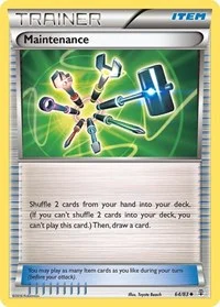 Maintenance | 64/83 | Reverse Holofoil | Generations