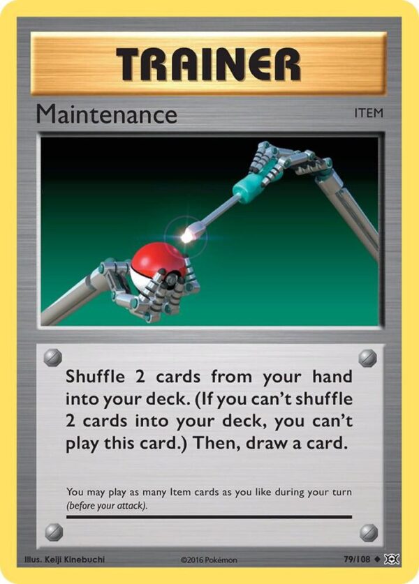 Maintenance 79/108 Normal XY – Evolutions