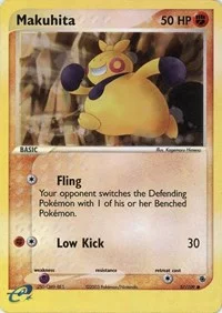 Makuhita | 57/109 | Reverse Holofoil | Ruby and Sapphire