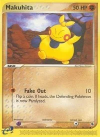 Makuhita | 58/109 | Reverse Holofoil | Ruby and Sapphire