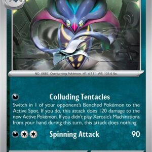 Malamar 034/064 Reverse Holofoil SV: Shrouded Fable