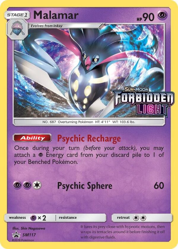 Malamar SM117 (Prerelease) Holofoil SM Promos