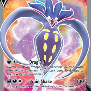 Malamar V (Full Art) 186/192 Holofoil SWSH02: Rebel Clash