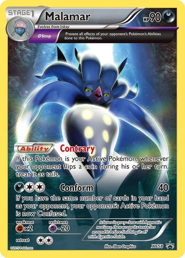 Malamar XY58 Holofoil XY Promos