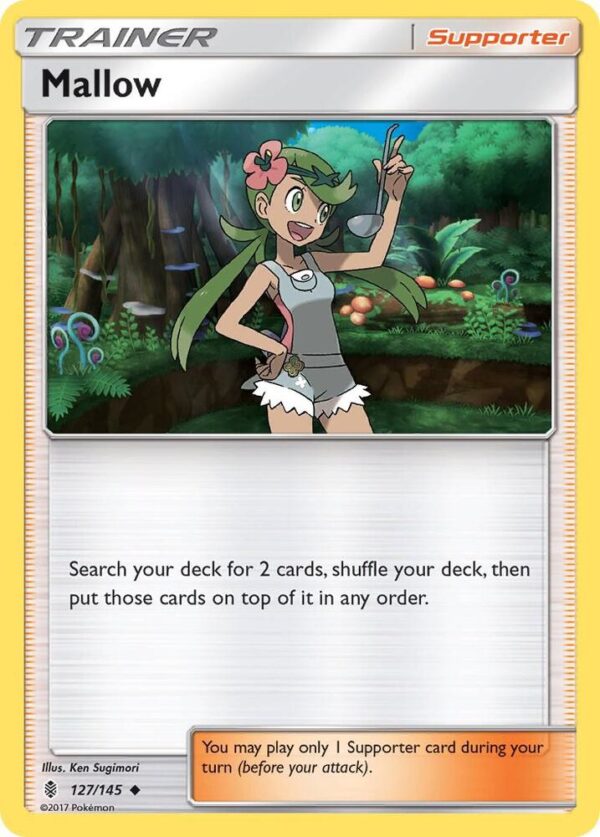 Mallow 127/145 Reverse Holofoil SM – Guardians Rising