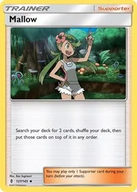 Mallow | 127/145 | Reverse Holofoil | SM - Guardians Rising