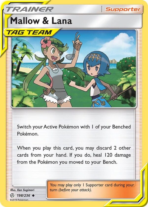 Mallow & Lana 198/236 Normal SM – Cosmic Eclipse Mallow & Lana 198/236 Normal SM – Cosmic Eclipse