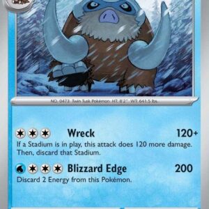 Mamoswine 025/094 Reverse Holofoil ME02: Phantasmal Flames
