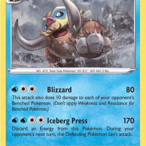 Mamoswine 033/189 Reverse Holofoil SWSH10: Astral Radiance