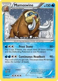 Mamoswine | 28/135 | Reverse Holofoil | Plasma Storm