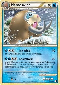 Mamoswine 5/102 (Cracked Ice Holo) 005/102 Holofoil Deck Exclusives Mamoswine 5/102 (Cracked Ice Holo) 005/102 Holofoil Deck Exclusives
