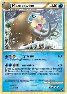 Mamoswine | 5/102 (Cracked Ice Holo) | 005/102 | Holofoil | Deck Exclusives