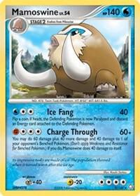Mamoswine 9/146 (DP Legends Awakened) 009/146 Normal Deck Exclusives