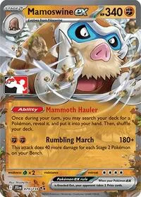 Mamoswine ex | 079/159 | Holofoil | Prize Pack Series Cards Mamoswine ex | 079/159 | Holofoil | Prize Pack Series Cards