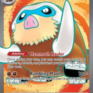 Mamoswine ex 174/159 Holofoil SV09: Journey Together Mamoswine ex 174/159 Holofoil SV09: Journey Together