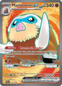 Mamoswine ex | 174/159 | Holofoil | SV09: Journey Together