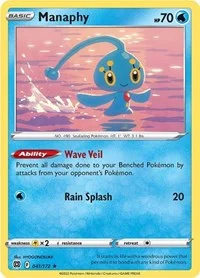 Manaphy | 041/172 | Reverse Holofoil | SWSH09: Brilliant Stars
