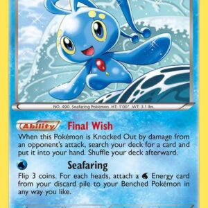 Manaphy 34/135 Reverse Holofoil Plasma Storm Manaphy 34/135 Reverse Holofoil Plasma Storm