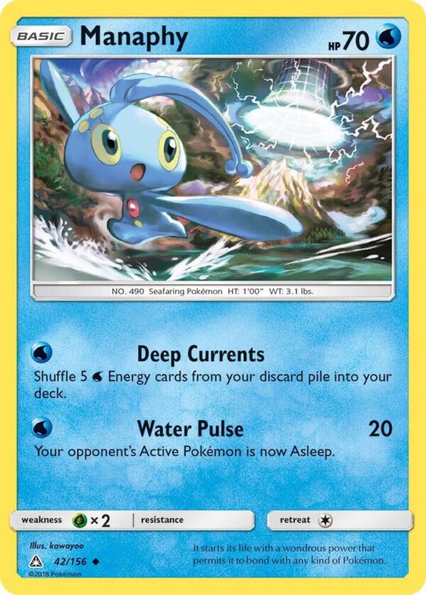 Manaphy 42/156 Normal SM – Ultra Prism Manaphy 42/156 Normal SM – Ultra Prism