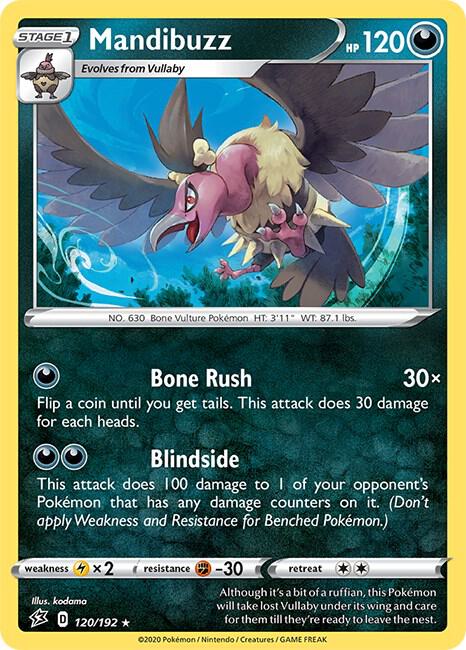 Mandibuzz 120/192 Normal SWSH02: Rebel Clash
