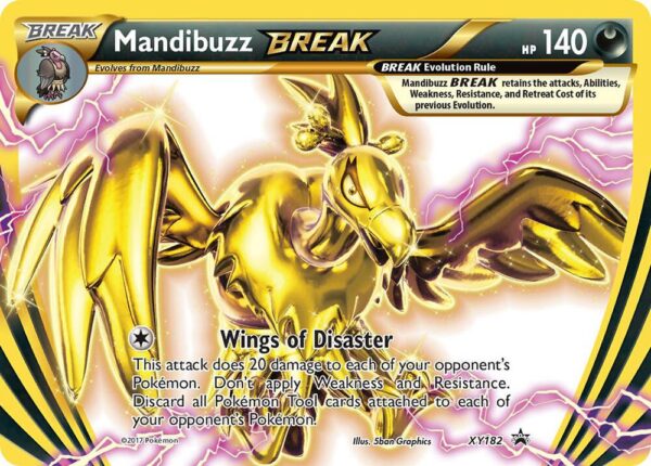 Mandibuzz BREAK XY182 Holofoil XY Promos