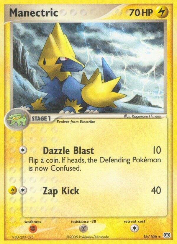Manectric 016/106 Normal Emerald Manectric 016/106 Normal Emerald
