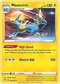 Manectric | 052/185 | Normal | SWSH04: Vivid Voltage