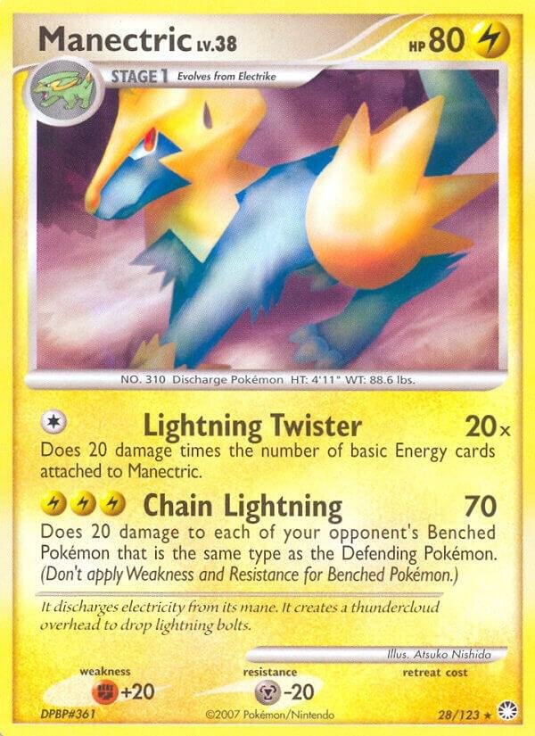 Manectric 28/123 Normal Mysterious Treasures