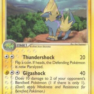 Manectric 39/109 Normal Ruby and Sapphire Manectric 39/109 Normal Ruby and Sapphire