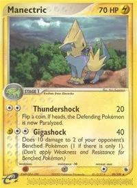 Manectric | 39/109 | Reverse Holofoil | Ruby and Sapphire